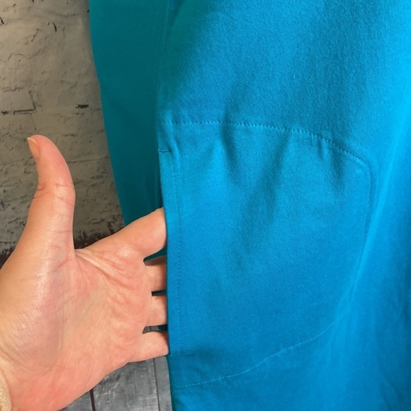 LANDS' END  Sheath Dress Small Sleeveless 100% Cotton Preppy Classic Nautical - Picture 12 of 16